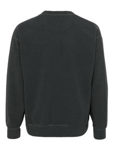 Danton logo-appliqué fleece sweatshirt - Grijs