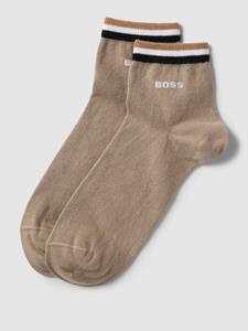 Boss Sokken met contraststrepen in een set van 2 paar
