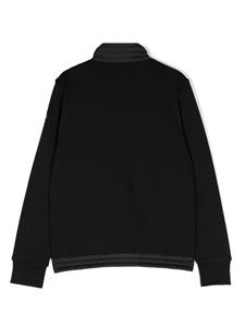 Moncler Enfant zip-up padded jacket - Zwart