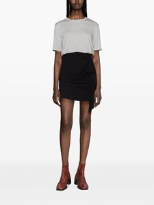 IRO Kalea asymmetric miniskirt - Zwart