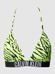Calvin Klein Underwear Bikinitop met all-over print, model 'Intense Power'