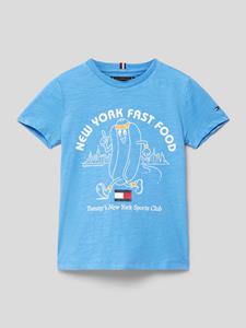 Tommy Hilfiger Kids T-shirt met label- en motiefprint, model 'FUN'