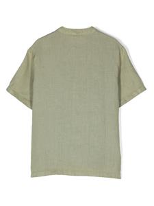 Il Gufo Shirt met bandkraag - Groen