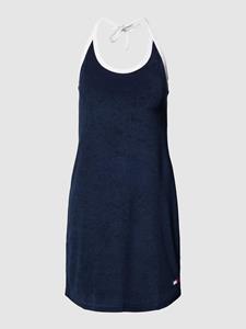 Tommy Jeans Mini-jurk van viscosemix met logopatch