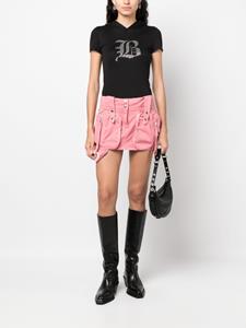 Blumarine Mini-rok met opgestikte zakken - Roze