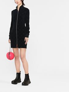 AMBUSH Mini-jurk met rits - 1010 BLACK BLACK