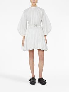 Jil Sander Mini-jurk met ceintuur - Wit