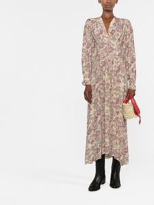 ISABEL MARANT Midi-jurk met paisley-print - Geel
