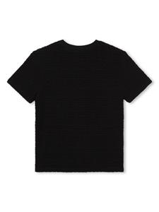 Givenchy Kids T-shirt met geborduurd logo - Zwart