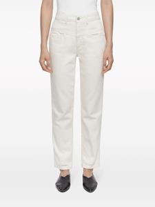 Closed high-rise straight-leg jeans - Wit