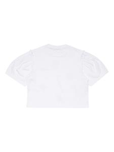 Marni Kids T-shirt met bloemenprint - Wit