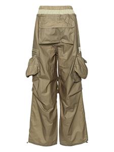 Andersson Bell double-waist cargo trousers - YELLOW BEIGE