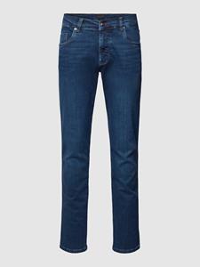 Bugatti Slim fit jeans in effen design