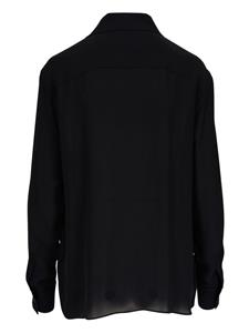 KHAITE Zijden blouse - Zwart