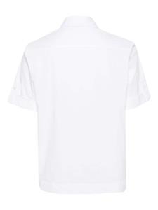 Antonelli Popeline overhemd met klassieke kraag - Wit
