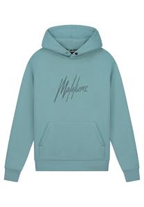 Malelions Striped signature hoodies