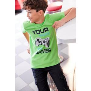 KIDSWORLD T-shirt YOUR RULES YOUR GAMES , quote