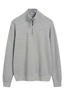 Gant Waffle texture half-zip pullovers