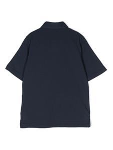 Aspesi Kids cotton polo shirt - Blauw