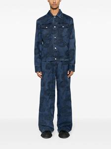Feng Chen Wang Jeans met wijde pijpen - Blauw