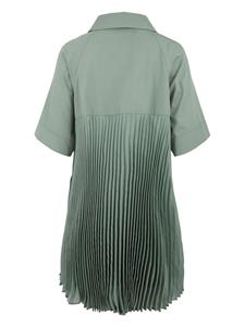 Simkhai Blanche pleated midi dress - Groen