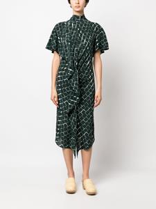 Colville Mini-jurk met geometrische print - Wit
