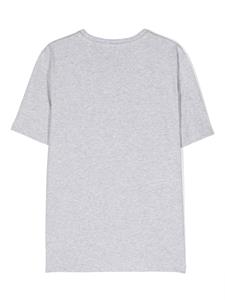 BOSS Kidswear T-shirt met logoprint - Grijs