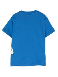 Il Gufo T-shirt met Vespaprint - Blauw