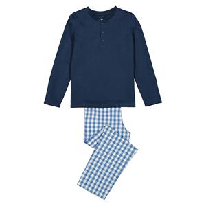 LA REDOUTE COLLECTIONS Pyjama in katoen, geruite broek