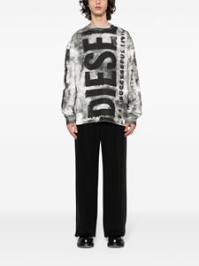 Diesel Katoenen sweater - Zwart