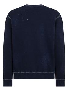 Dsquared2 Sweater met logoprint - Blauw