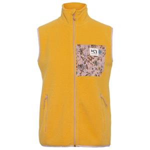 Kari Traa  Women's Rothe Vest - Fleecebodywarmer, geel