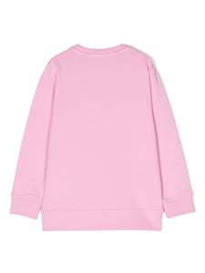 Stella McCartney Kids text-print sweatshirt - Roze