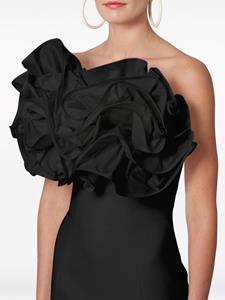 Carolina Herrera Strapless mini-jurk - Zwart