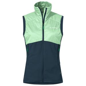 Vaude  Women's Brenva Vest II - Softshellbodywarmer, blauw/groen