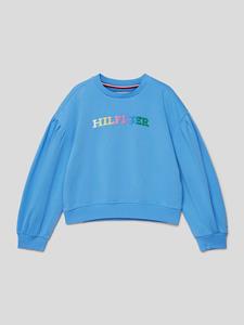 Tommy Hilfiger Teens Sweatshirt met labeldetails, model 'MONOTYPE'