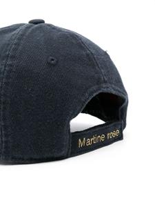 Martine Rose square-peak baseball cap - Blauw