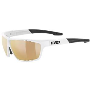Uvex - Sportstyle 706 Colorvision Vario Litemirror S1-3 - Sonnenbrille beige/weiß