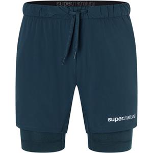 SUPER.NATURAL Shorts Merino Laufhose M DOUBLE LAYER SHORTS leicht mit Merino-Innenhose
