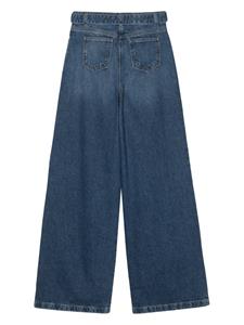TWINSET Jeans met wijde pijpen - Blauw