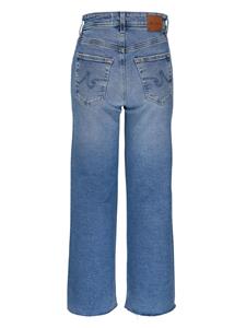 AG Jeans High waist jeans met wijde pijpen - Blauw