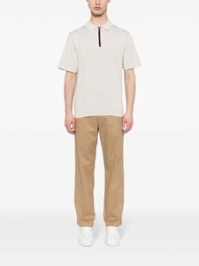 PS Paul Smith knitted organic-cotton polo shirt - Beige