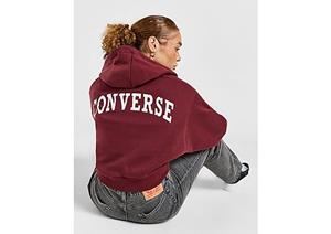 Converse Retro Chuck Taylor Full Zip Hoodie - Red- Dames