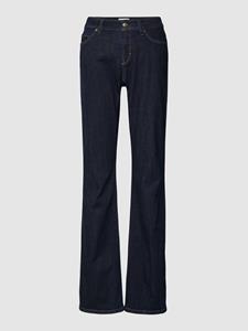 CAMBIO Bootcut jeans met labeldetails, model 'PARIS FLARED'