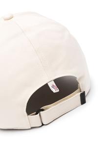 Moncler Grenoble Katoenen hoed met logo-applicatie - Wit