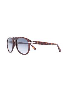 Persol Zonnebril met piloten montuur - Beige