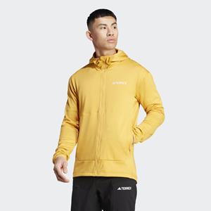 adidas Performance Laufjacke TERREX Xperior Light Hooded Fleece Jacket mit atmungsaktive Fleecematerial