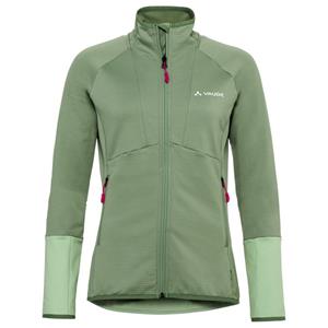 Vaude  Women's Monviso Fleece Full Zip Jacket II - Fleecevest, groen