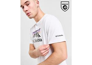 Columbia Mountain T-Shirt - White- Heren