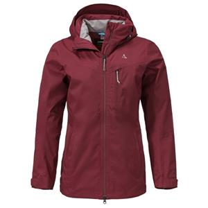 Schöffel  Women's Zip-In Jacket Stanzach - Regenjas, dark burgundy
